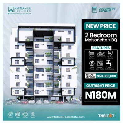 2 Bedroom massionette Duplex with BQ