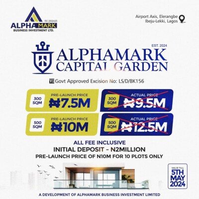Land in Lekki Epe Express Selling at 60% Discount